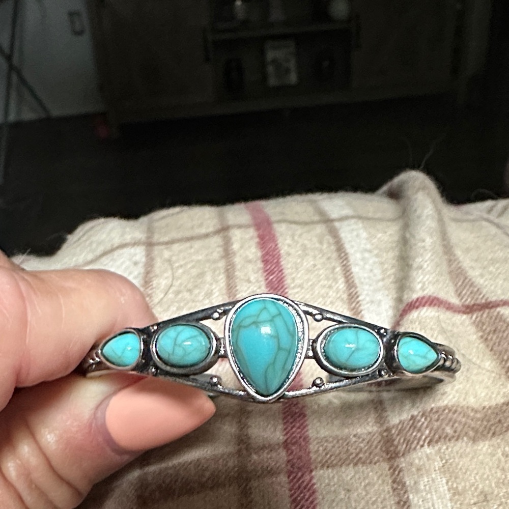 Turquoise Silver Bracelet